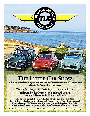 2011 The Little Car Show Poster
